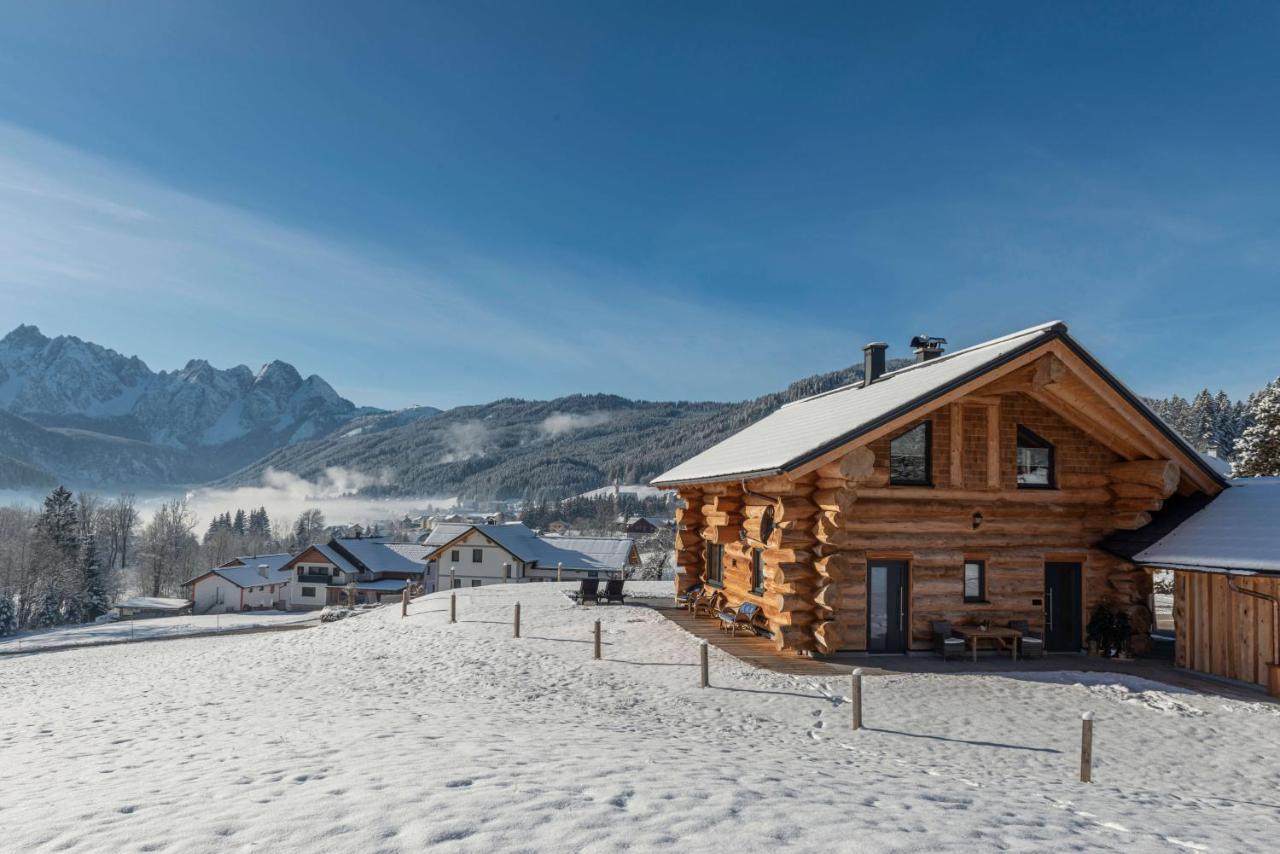 Das Blockhaus Gosau Bagian luar foto