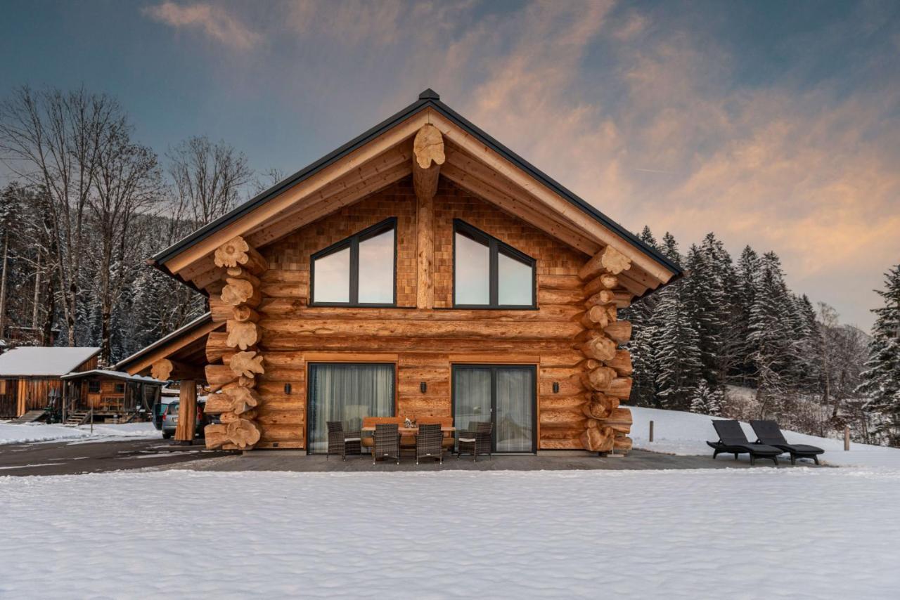 Das Blockhaus Gosau Bagian luar foto