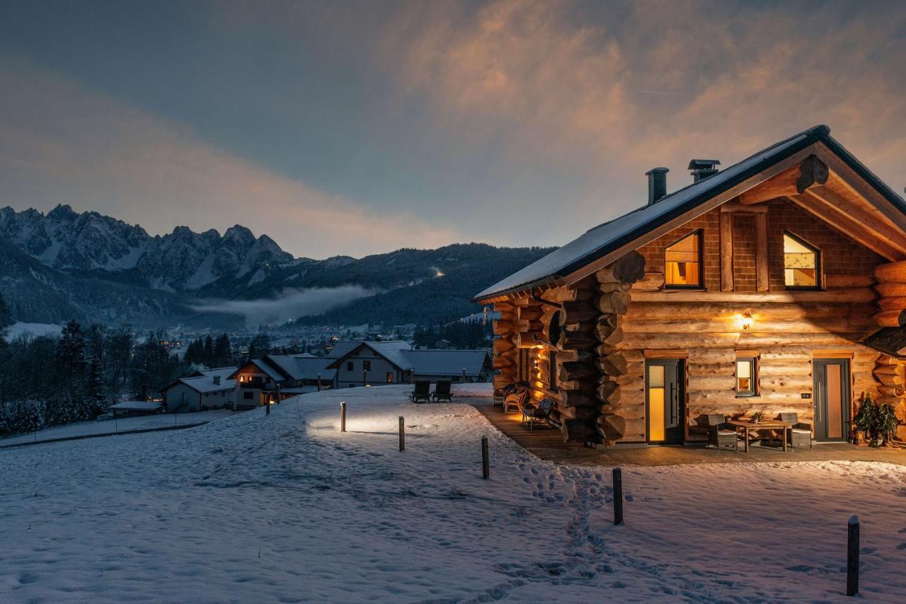 Das Blockhaus Gosau Bagian luar foto