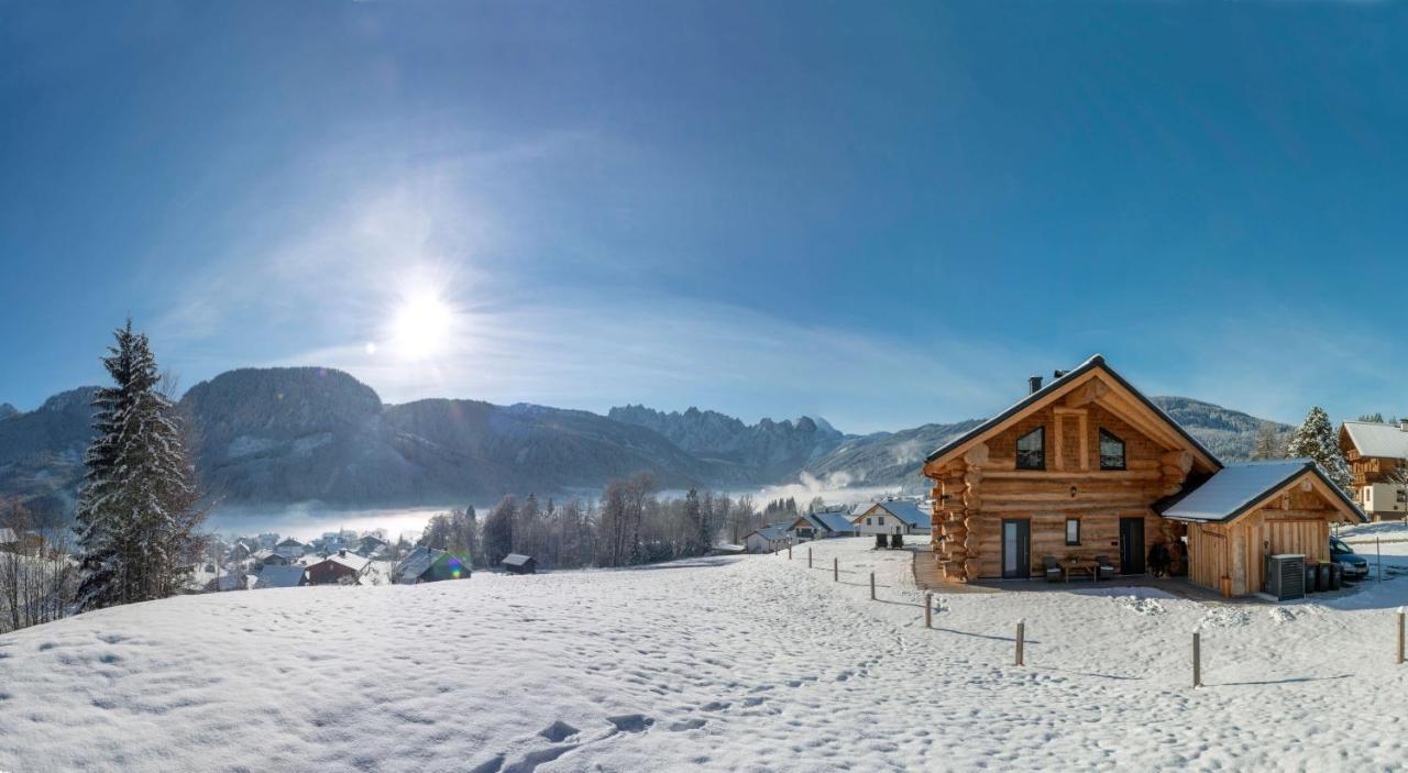 Das Blockhaus Gosau Bagian luar foto