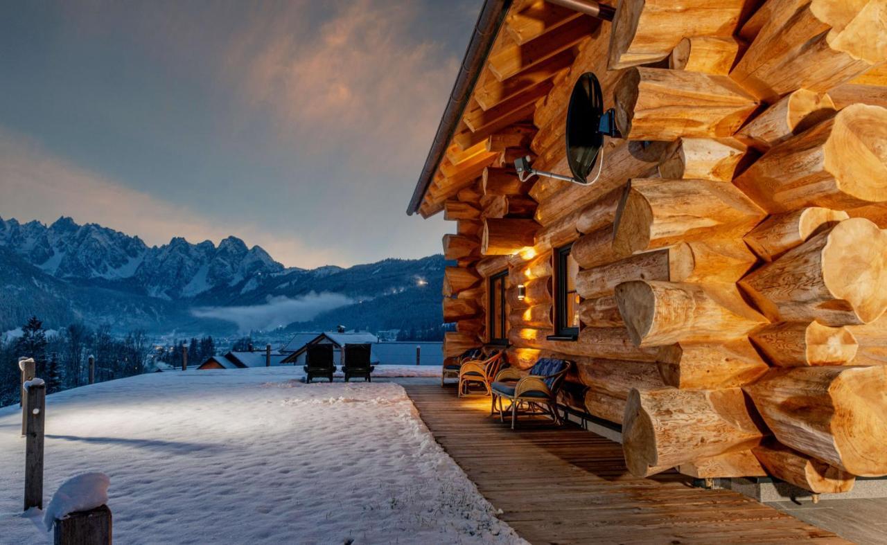 Das Blockhaus Gosau Bagian luar foto