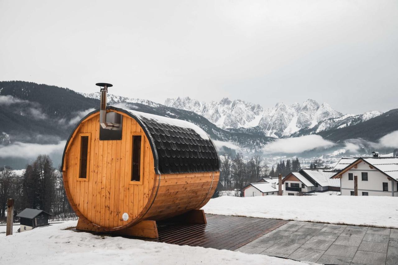 Das Blockhaus Gosau Bagian luar foto