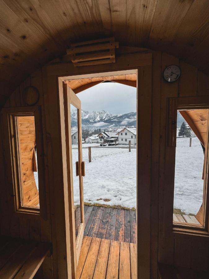 Das Blockhaus Gosau Bagian luar foto